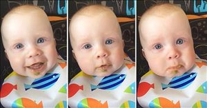 Mom Sings 'Good Good Father' To Baby Boy