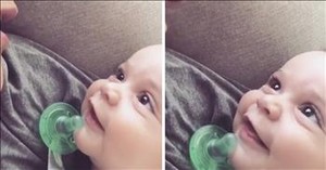 Mother Sings 'Give Me Jesus' To Smiling Baby