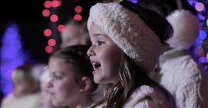 Children's Choir Performs 'Love Grows At Christmastime'