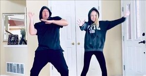 Daddy-Daughter Dance Off During Quarantine Has Unexpected Ending