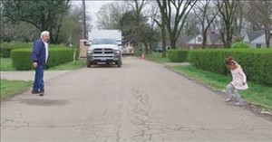 Grandpa And Granddaughter Have Adorable Social Distancing Dance Off