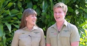 Robert Irwin's 'Massive' Comment About Sister Bindi Earns Him A Jab From Mom