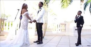 Boy Sings ‘You Are The Reason’ At Parent’s Vow Renewal And Everyone’s Crying