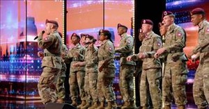 82nd Airborne Chorus Sings ‘My Girl’ During Viral AGT Audition