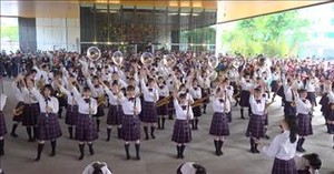 Massive Marching Band's Awe-Inspiring And Epic Performance 