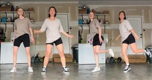 Dynamic Duo Dazzles with 'Stayin' Alive' Dance Performance