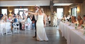 Dad and Bride Wow Guests with Spectacular Father-Daughter Dance
