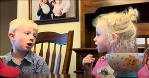 Young Man Hilariously Explains School to His Adorable Little Sister