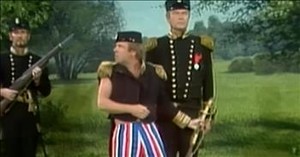 Tim Conway and Harvey Korman are Soldiers in Hysterical Sketch