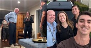 Siblings Come Together to Celebrate Their Dad’s Last Day of Work in The Sweetest Way