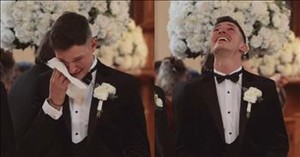 Adorable Message From Groom's Daughter Minutes Before Wedding Goes Viral