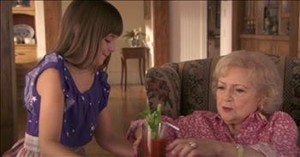 Betty White Shares Why She Loves Babysitting in Hilarious Clip