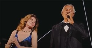 Shania Twain and Andrea Bocelli’s Beautiful ‘From This Moment On’ Duet