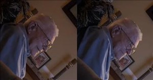 Elderly Man Joins Neighbors for Movie Nights to Ease Loneliness