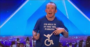 Comedian with Disability Brings the House Down and Earns Standing Ovation on Britain’s Got Talent