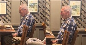 Elderly Man Brought to Tears as Entire Cracker Barrel Sings Him ‘Happy Birthday’