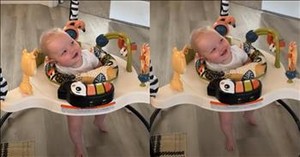 Little One's Precious Response to Seeing Reporter Mom on TV Will Melt Your Heart