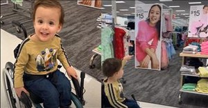 Child in Wheelchair Lights Up After Seeing Ad Featuring Someone Like Him