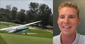 Golf Course Becomes Runway in Young Pilot’s Incredible Emergency Landing