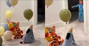 Birthday Surprise! Little Boy’s Priceless Reaction to Special Guests Will Melt Your Heart