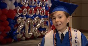 13-Year-Old Who Loves Learning Graduates From College