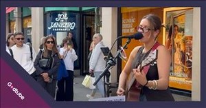 Street Performer Wows with Tina Turner Classic