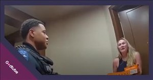 Officers Step In to Finish Delivery After Driver Is Arrested