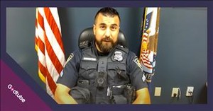 Officer Arrives Just in Time to Rescue Choking 2-Year-Old