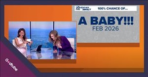 Anchor’s Emotional Reaction to Meteorologist’s Breaking News