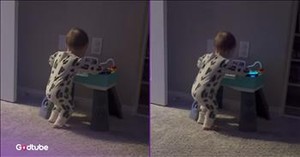 You’ll Be Laughing Out Loud at This Toddler’s Late-Night Beat Drop