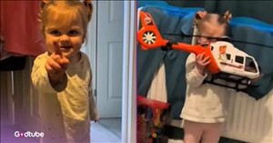 This Little Girl’s Attempt at Hiding Is So Cute It’ll Make Your Day