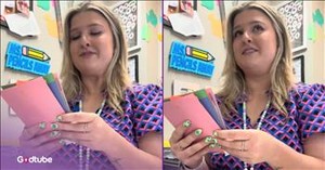 Teacher Changes Routine and Tells Her Class 2 Jokes, Including One About Star Wars