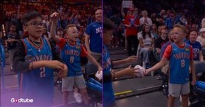 Unexpected Kindness from Young Oklahoma City Thunder Fan Will Warm Your Heart
