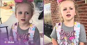 Little Girl's 'Because He Lives' Rendition Is Adorable