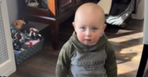 His New Little Sister Is Crying and Toddler’s Response Is Just Hilarious