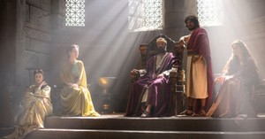 David Stuns King Saul with Bold Marriage Proposal in Exclusive 'House of David' Clip