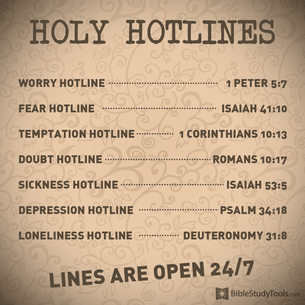 Holy Hotlines
