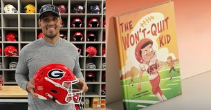 NFL Star’s Faith Journey Inspires New Children’s Book ‘The Won’t Quit Kid’