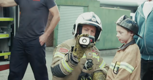 8-Year-Old Boy With Rare Health Condition Experiences Life as a Firefighter for a Day