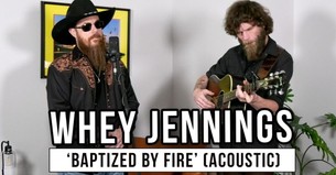 Whey Jennings Delivers Raw Acoustic “Baptized By Fire,” Honoring Legacy and Redemption