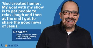 Nazareth Talks Clean Comedy's Popularity, His Passion for the Gospel and the Purpose of Humor