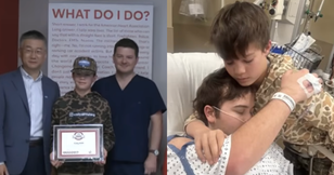 Young Teen Saves His Older Brother With CPR Skills He Learned in School