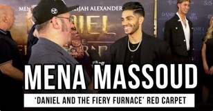 Mena Massoud on Playing Daniel, the Pressure of Biblical Films & Faith Under Fire