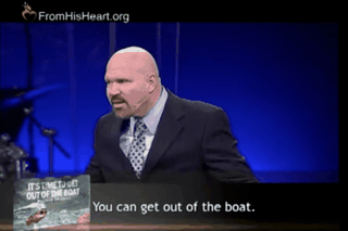 It's Time to Get Out of the Boat