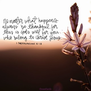 Always be Thankful