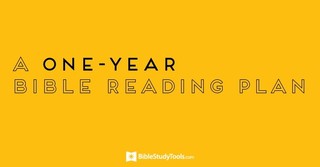 A One Year Bible Reading Plan for 2018