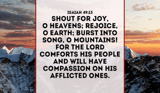 Shout for Joy, O Heavens!