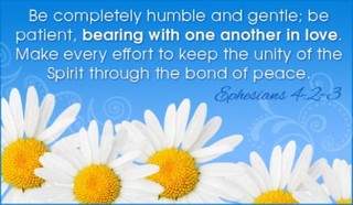 Ephesians 4:2-3