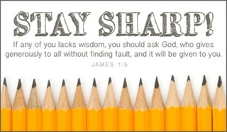 Stay Sharp!