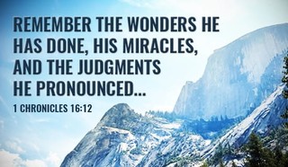 Remember all He has done for us!
